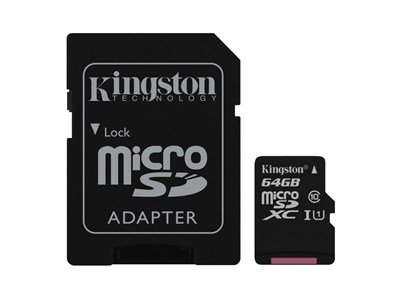 Kingston Canvas Select MicroSDXC - 64 GB