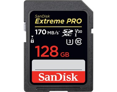 SanDisk Extreme PRO 128 GB - Class 10