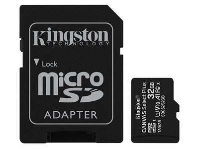 Kingston Canvas Select Plus MicroSDHC 32 GB - Class 10