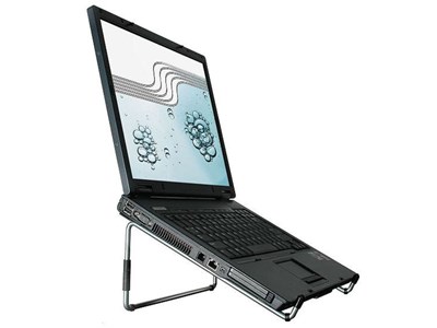 R-Go Tools Steel Travel Laptopstandaard - Zilver