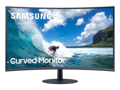 Samsung C32T550FDU 80 cm (31.5&quot;) 1920 x 1080 Pixels Full HD Blauw, Grijs