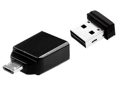 Verbatim 16GB Store &#39;n&#39; Stay + Micro-USB adapter